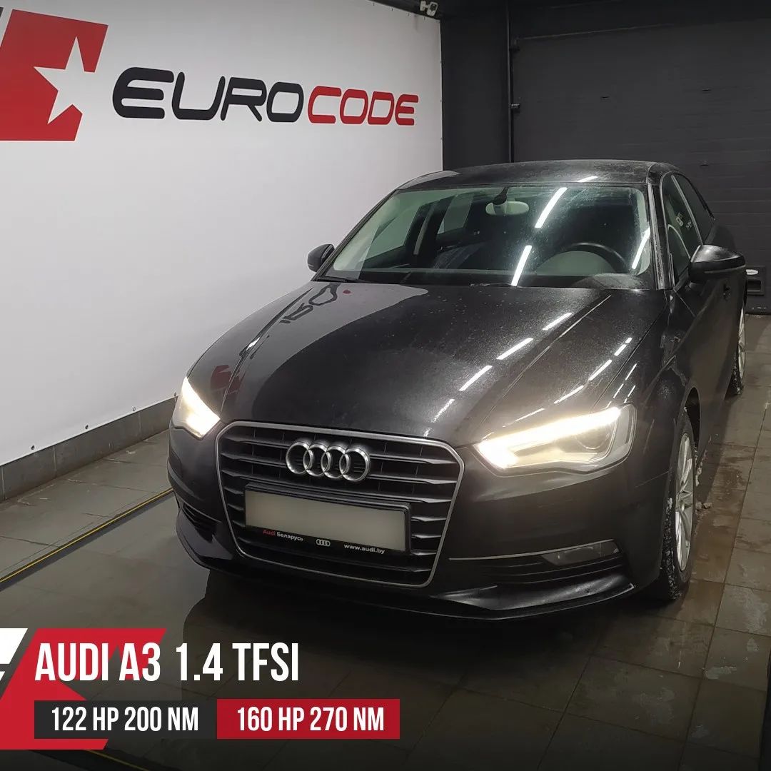 Audi A3 1.4 TFSI - 122Hp 200Nm - Stage1 - 160hp 270Nm